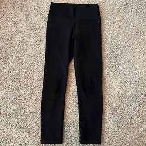 Fabletics Power Hold High Waisted Black Leggings XS